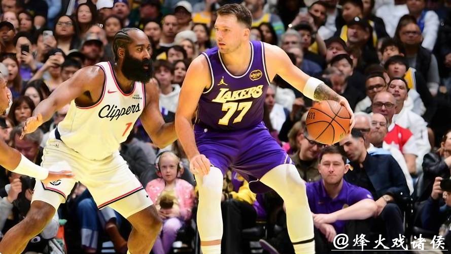 卡登合砍53分力压詹皇36分，快船击败湖人赢下洛城德比